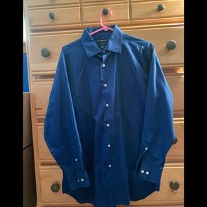 croft’s&borrow button up dress shirt size large